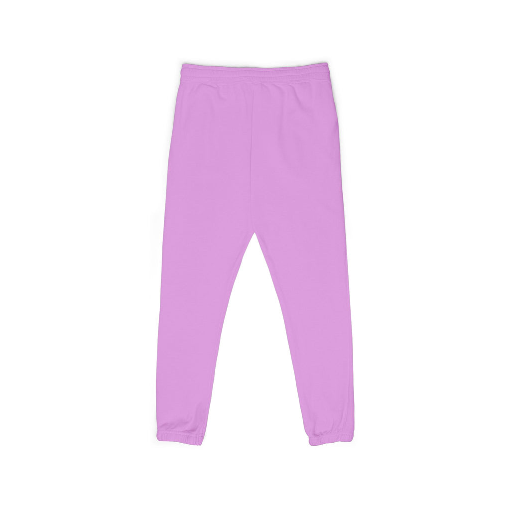 Fleece Sweatpants — Minimal Mountain Logo Joggers