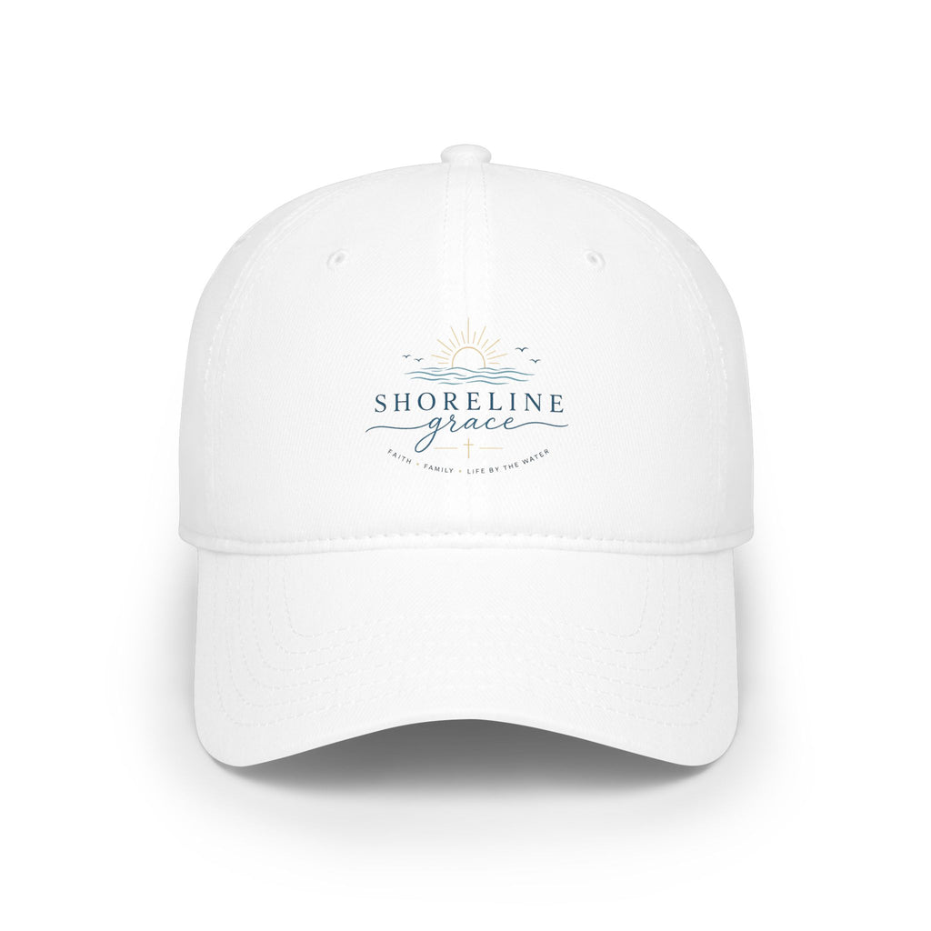 Shoreline Grace Embroidered Low Profile Baseball Cap