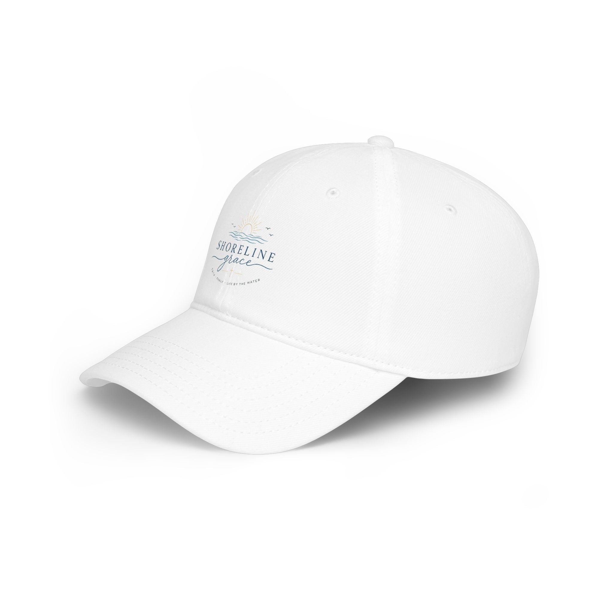 Shoreline Grace Embroidered Low Profile Baseball Cap