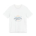 Shoreline Grace Tee — Coastal Sun & Waves Graphic T‑Shirt